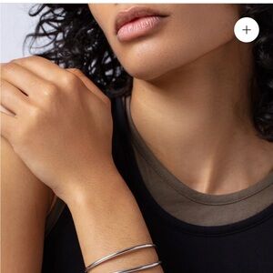 Jenny Bird Dane Silver Bracelet